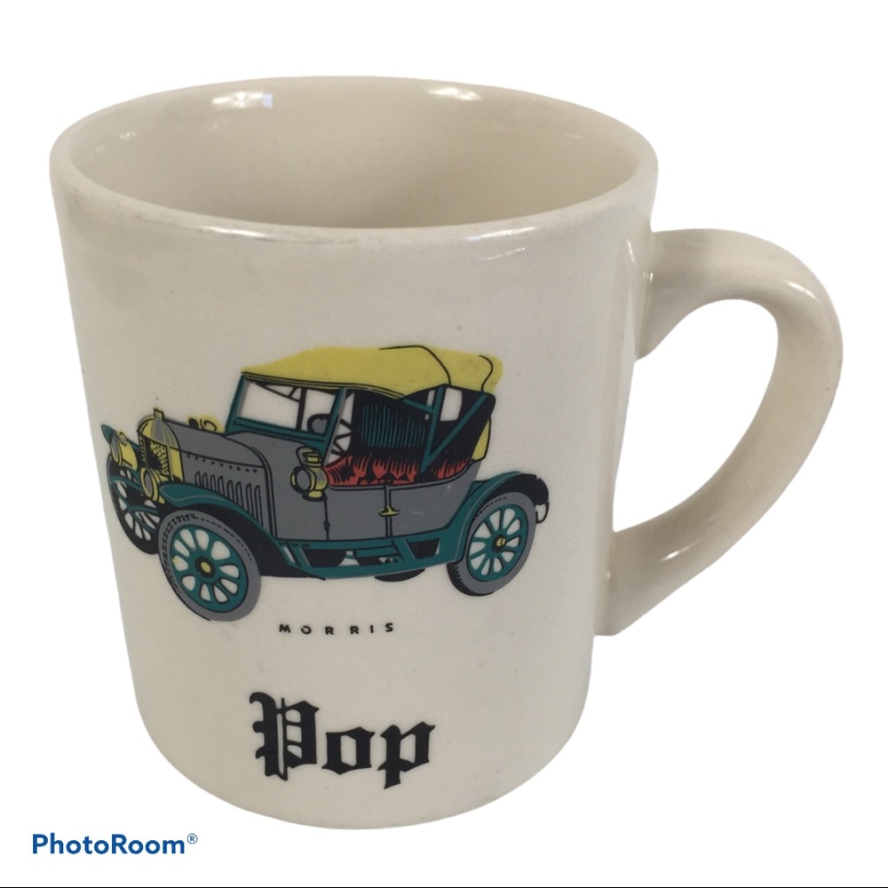 Vintage Pop Morris Classic Car Coffee Mug Cup